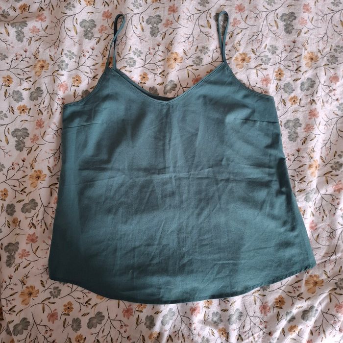 Débardeur vert d'eau