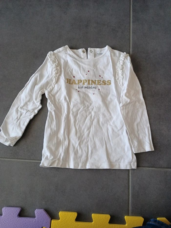Lot tee shirts manches longues, 24 mois - photo numéro 11
