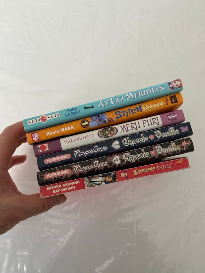 Lot de 6 Mangas - Thème Magie, Humour et Aventure - photo numéro 3