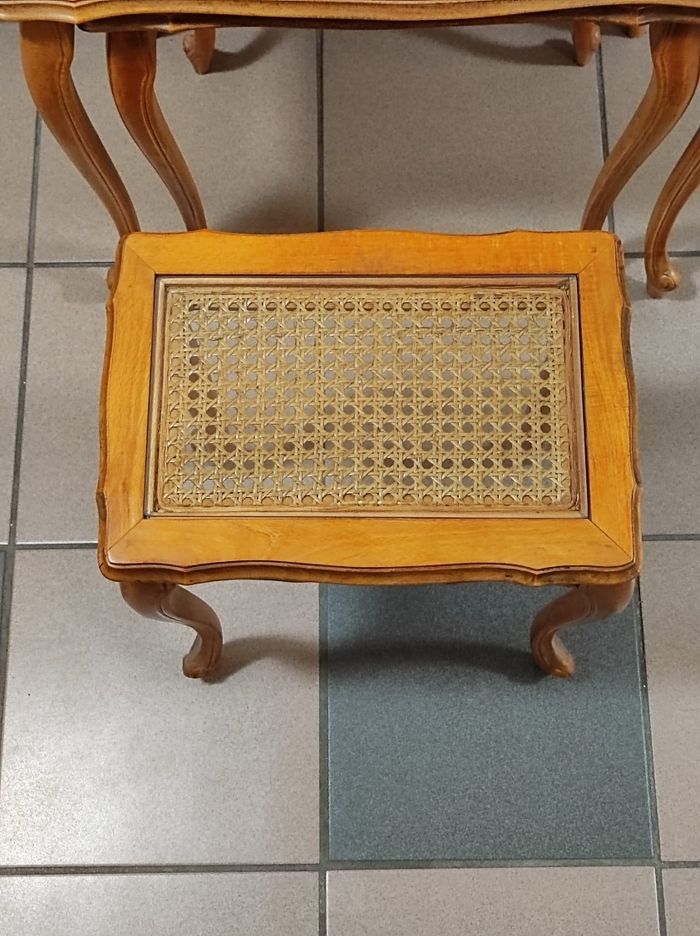 Tables gigognes ancienne vintage - photo numéro 6