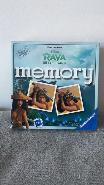 Jeux memory de raya