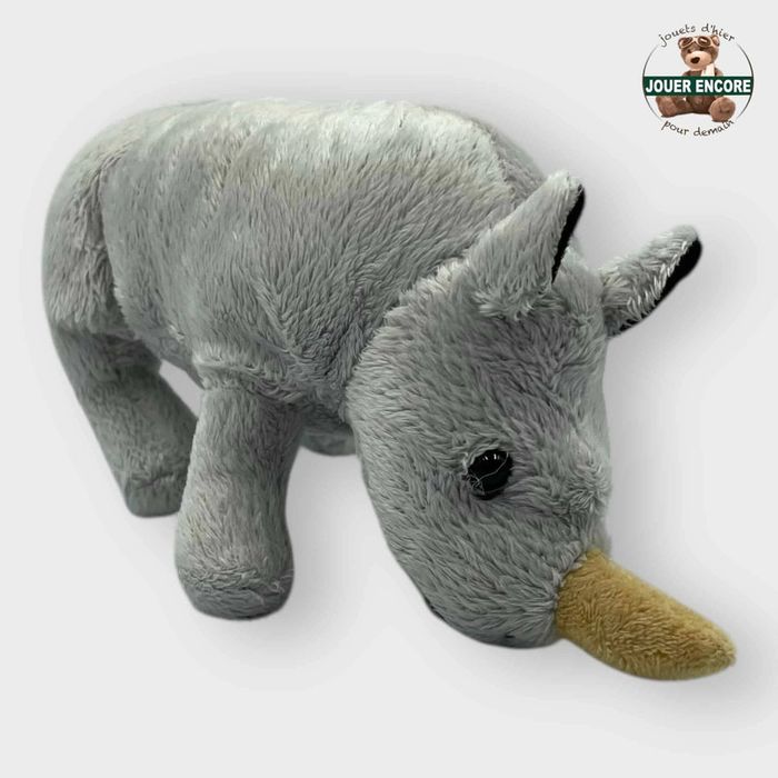 Peluche Rhinocéros Douce – 20 cm - photo numéro 2