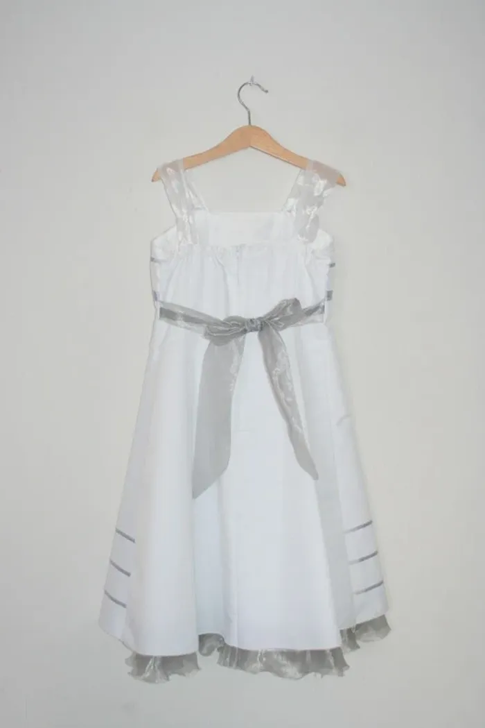 Robe Enfant d'honneur blanche 8 ans Morelle Mariage - photo numéro 5