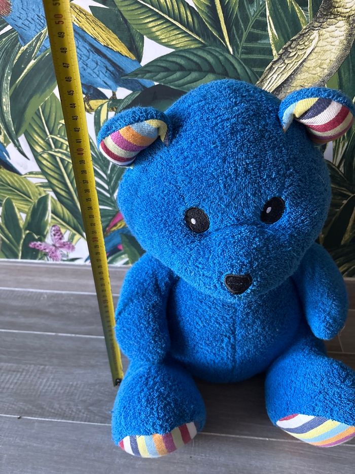 Nounours catalan bleu 45 cm - photo numéro 6