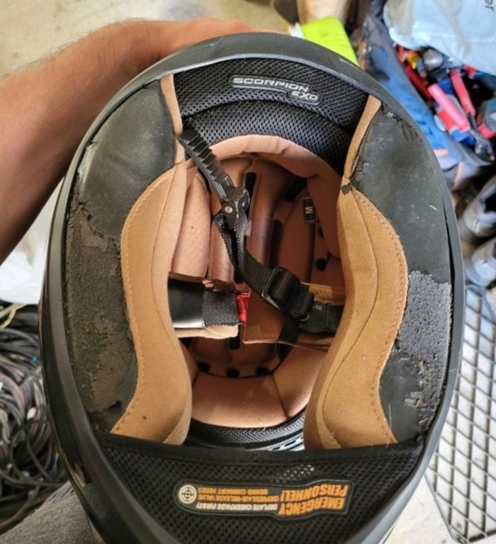 Casque moto taille M - photo numéro 3
