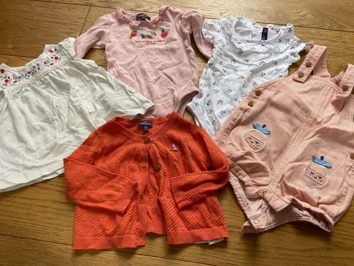 Lot vêtements bébé fille / 6 mois / Sergent Major