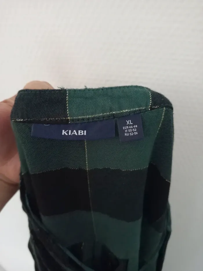 Chemise manches longues à carreaux femme - photo numéro 4