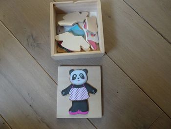 puzzle en bois animaux à composer