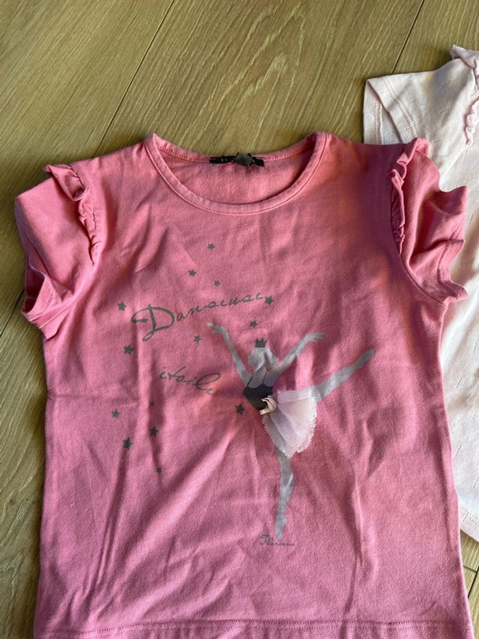 2 tee shirts 5 ans danseuse Floriane - photo numéro 2