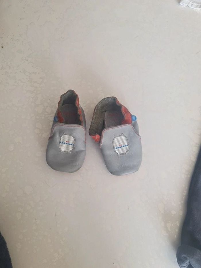 Chaussons cuirs obaibi 18-19