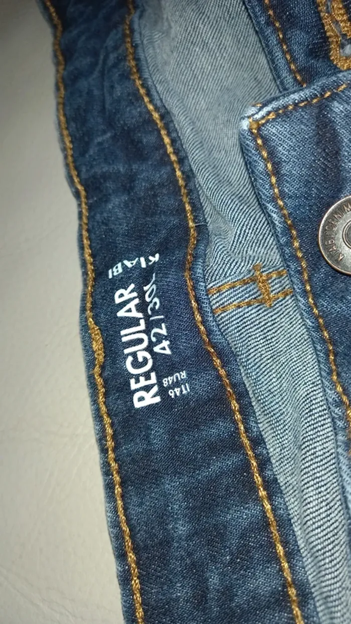 Jeans kiabi regular taille 42/30L - photo numéro 2