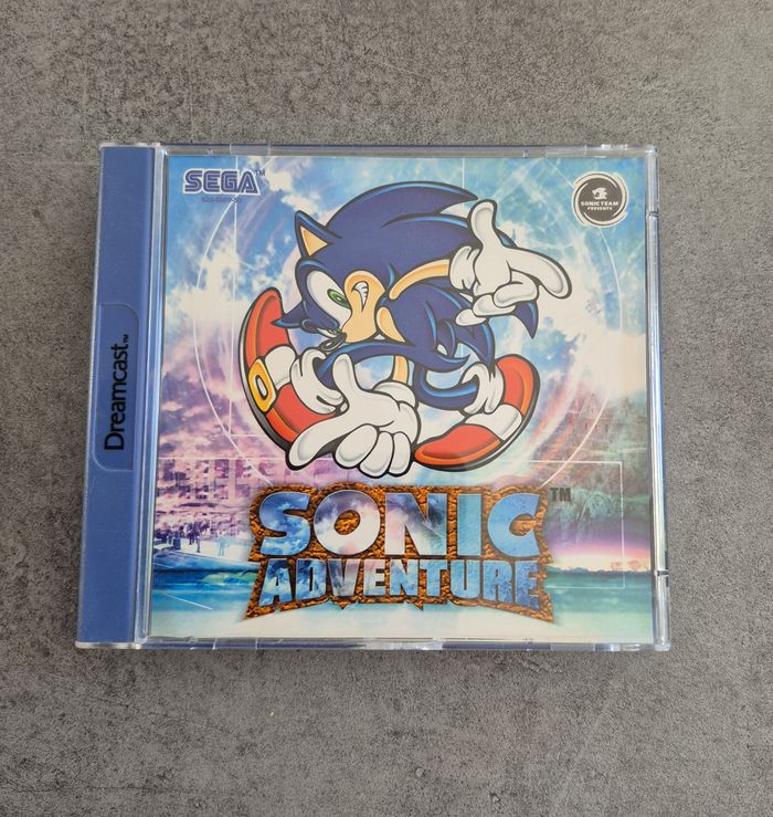 Jeu Sonic Adventure - SEGA Dreamcast - Cib pal Vf - Excellent état - Complet