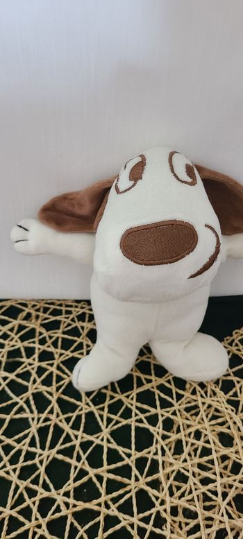 doudou chien souriant