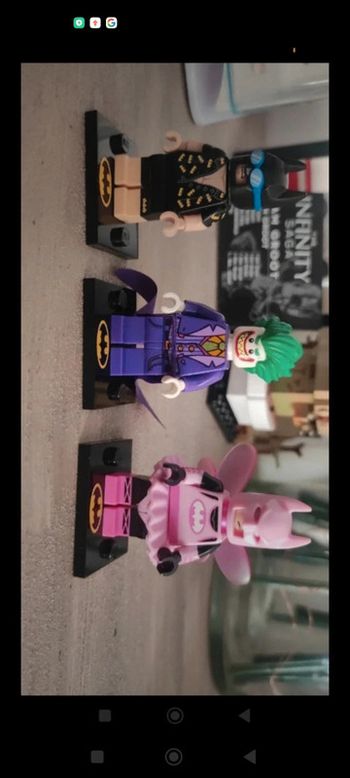 Lot de 3 figurines lego Batman