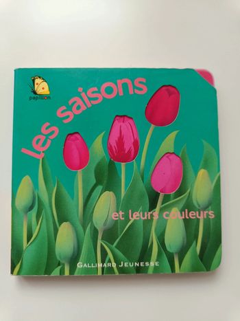 Livre les saisons et leurs couleurs