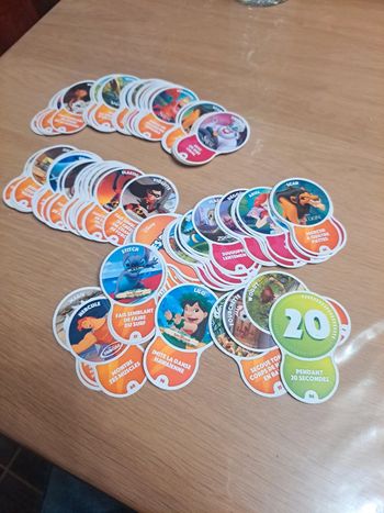 Cartes Disney  Les défis