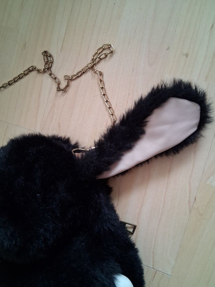 Sac lapin noir - photo numéro 4