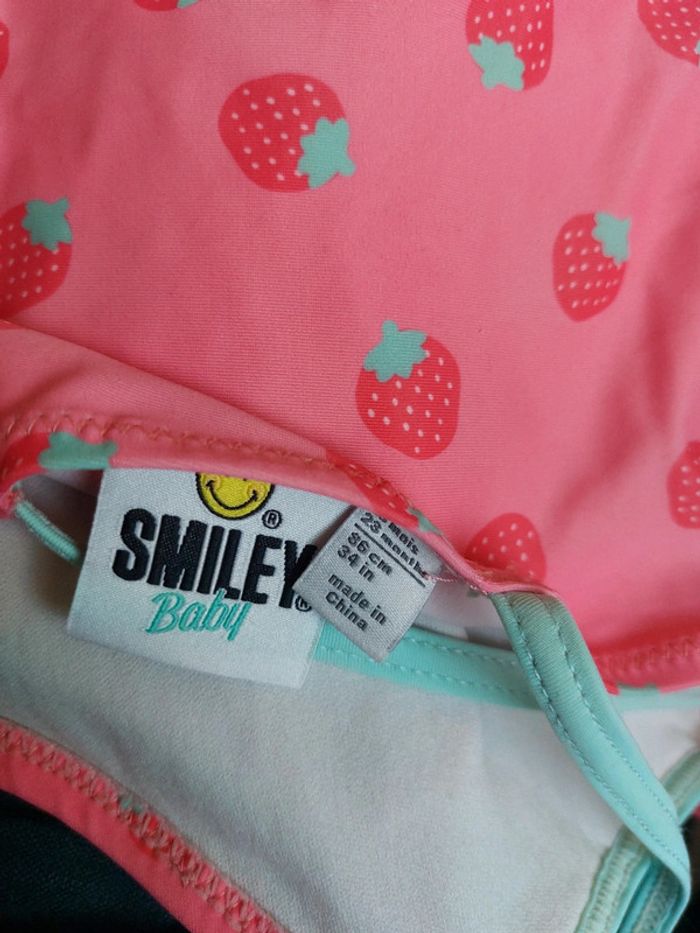 Maillot de bain Smiley Baby Taille 23 mois - photo numéro 3