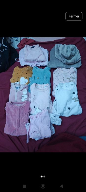 Lot naissance fille