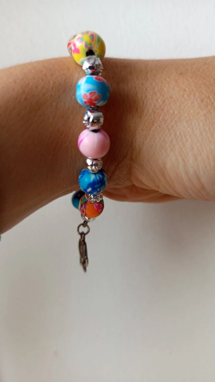 Bracelet catholique en perles - photo numéro 3