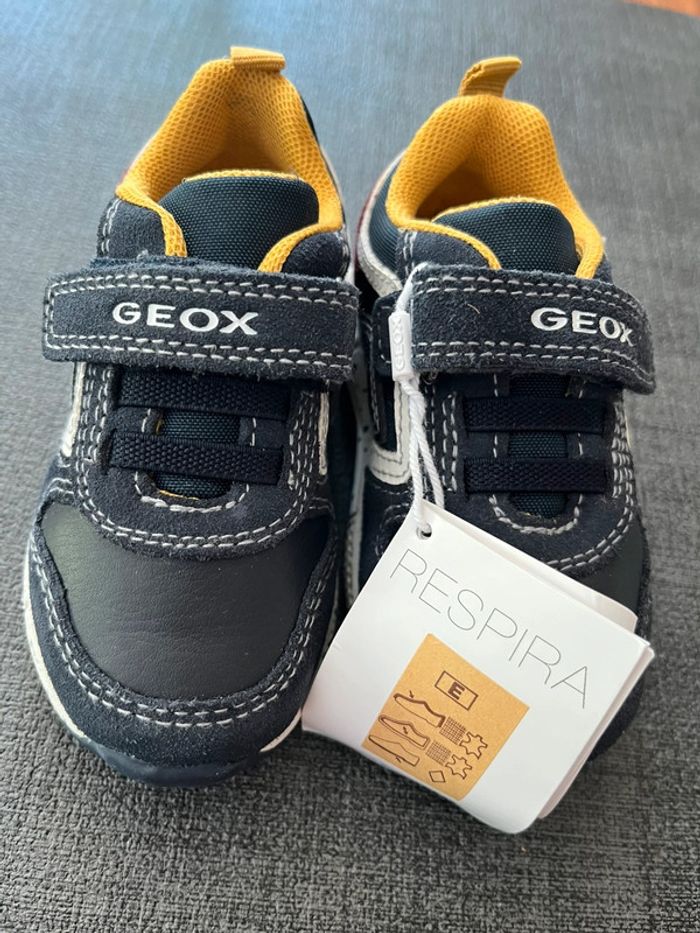 Baskets Geox cuir T20 bébé garçon - photo numéro 2