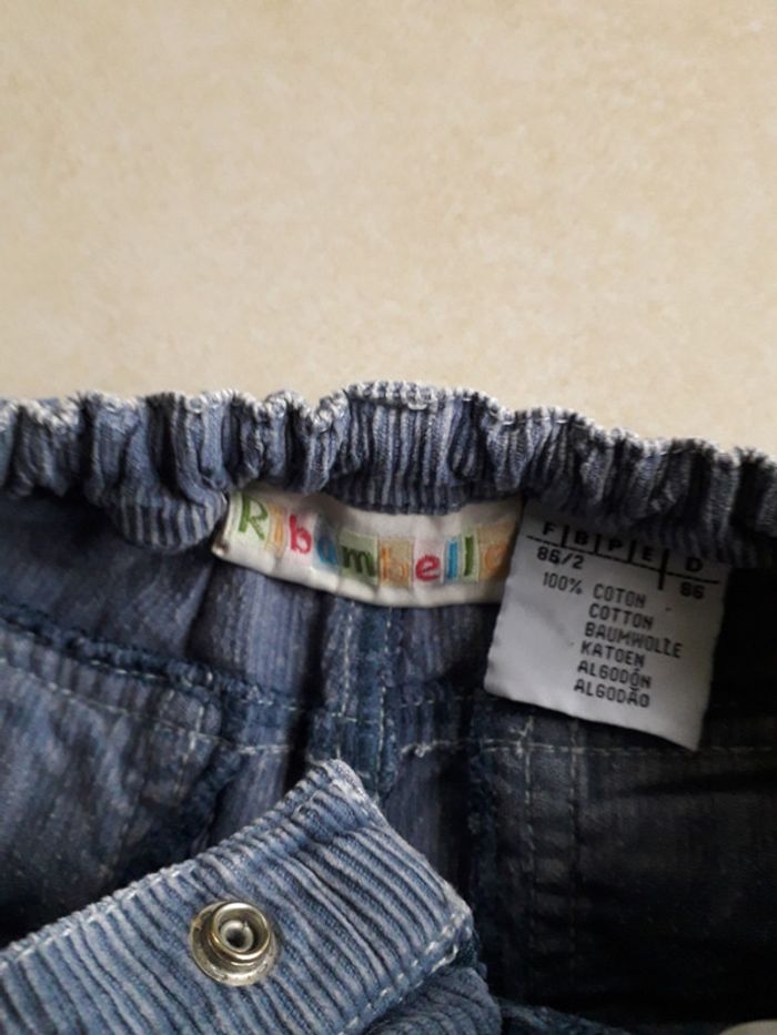 Pantalon velours - 2 ans - photo numéro 9