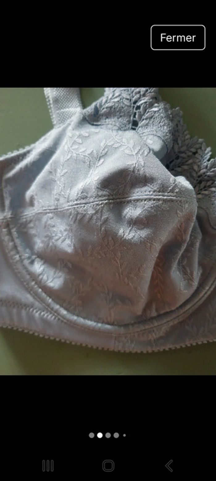 Soutien gorge gris perle - photo numéro 4