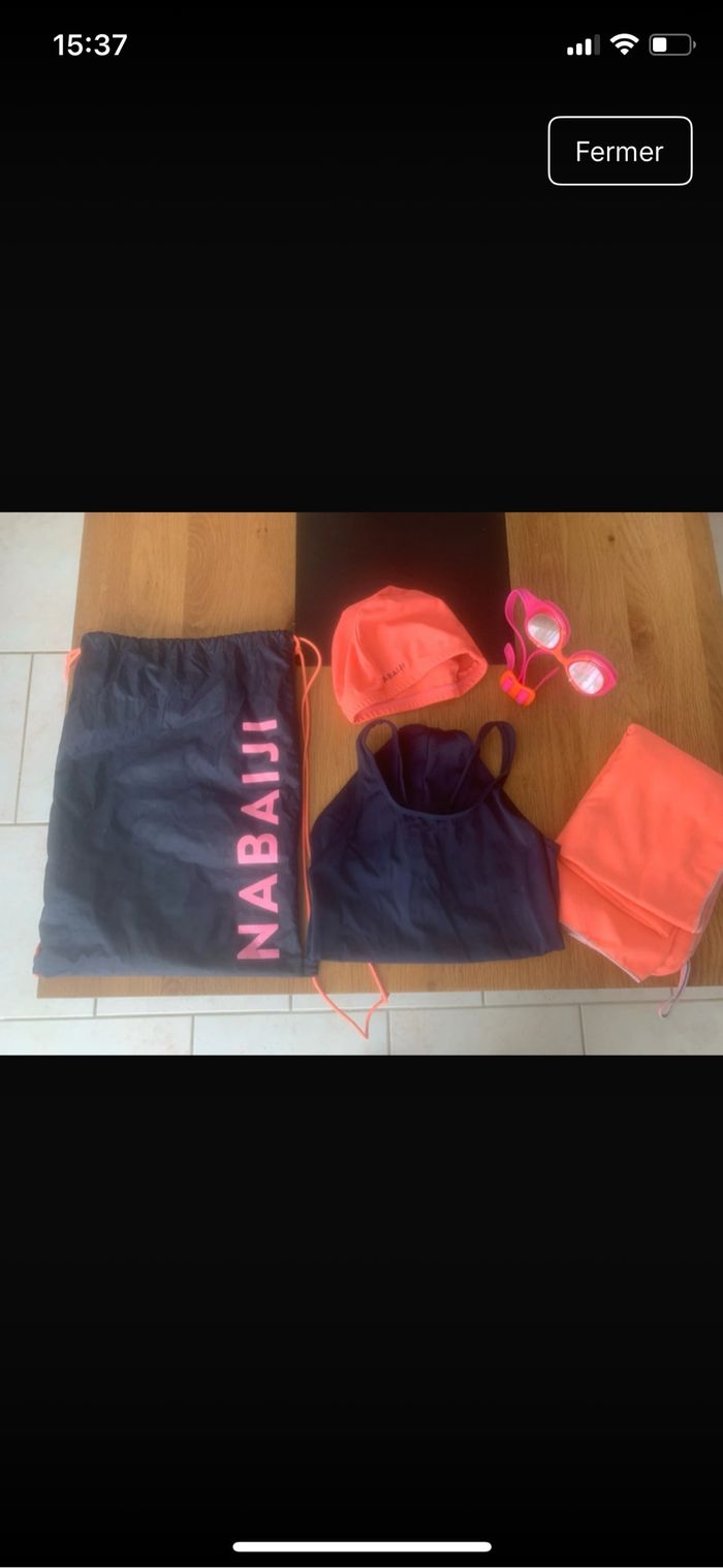 Kit natation 10 ans