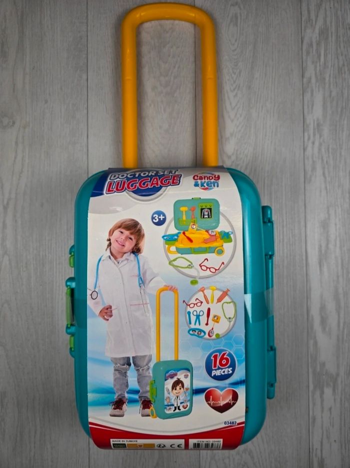 🌟 Valisette de Docteur pour Enfant - Doctor Set Luggage Candy & Ken 🌟