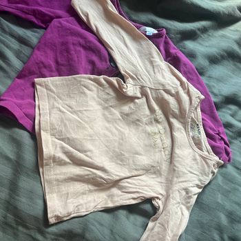 lot de 2 haut bébé 9mois