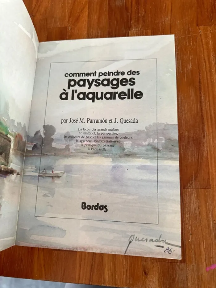 Livre Comment peindre des paysages à l’aquarelle - photo numéro 6