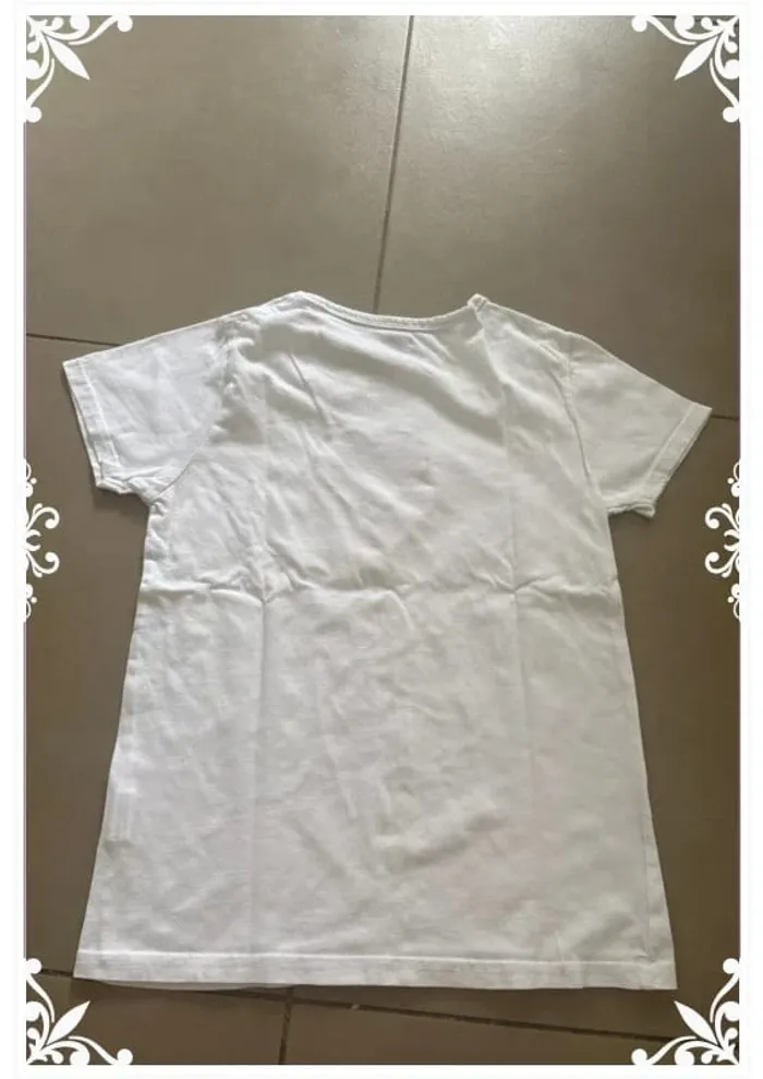 🐆 Pyjama fille 12 ans – Haut Kiabi brodé & short fait main 💜n - photo numéro 6