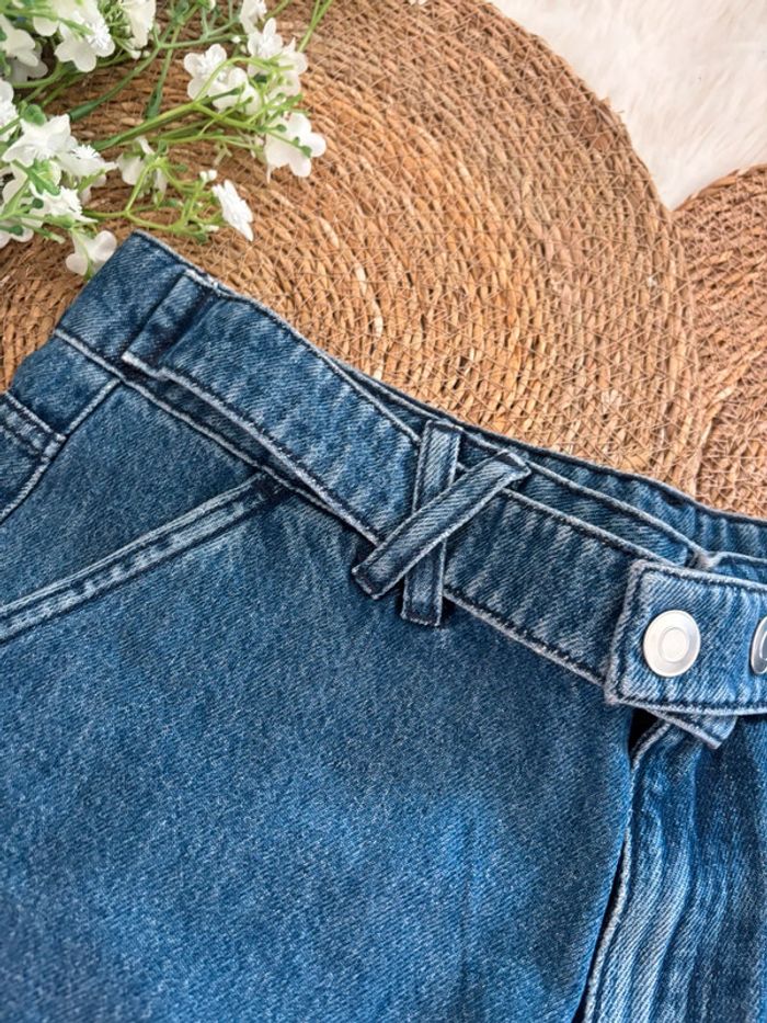 Short Etam bleu en jean taille 44 - photo numéro 3