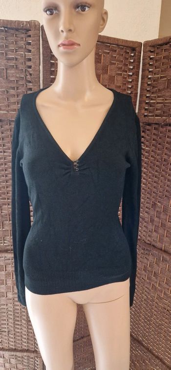 Joli pull noir femme an'ge