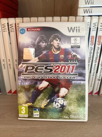 Pes 2011 jeu Wii football pro évolution soccer