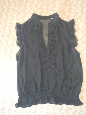 Top transparent femme