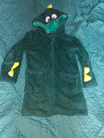 Peignoir dinosaure à fermeture