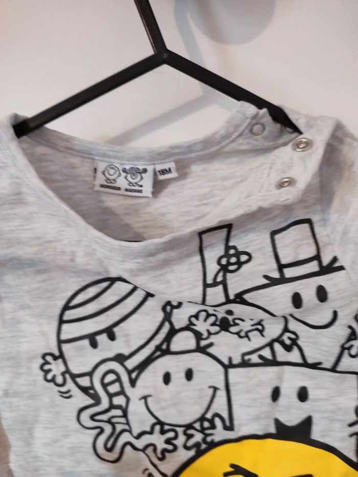 T-shirt Monsieur heureux - photo numéro 2
