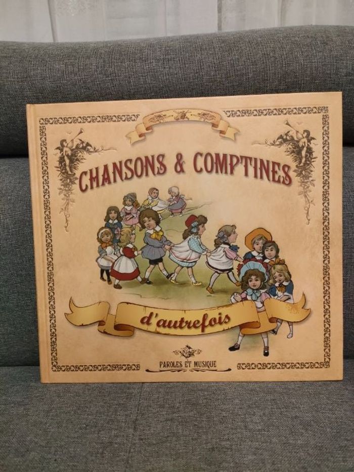 Livre chansons et comptines d'autrefois