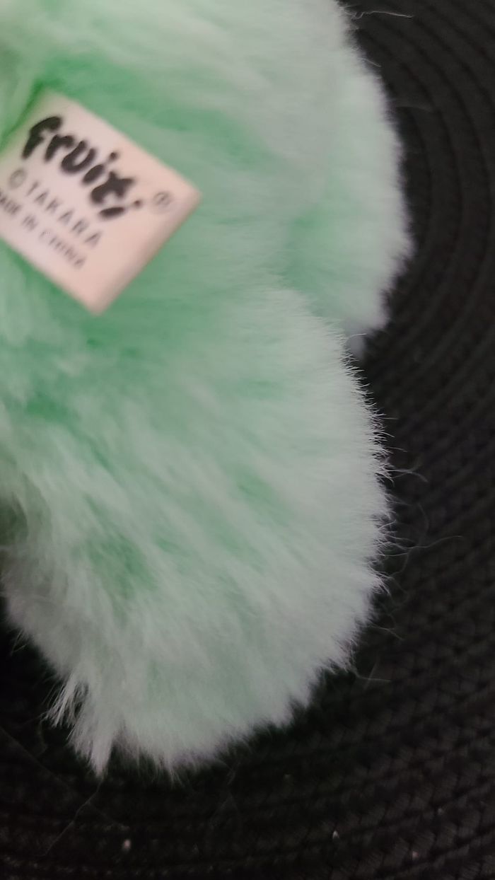 Peluche vintage Fruiti Takara Pomme verte - photo numéro 5