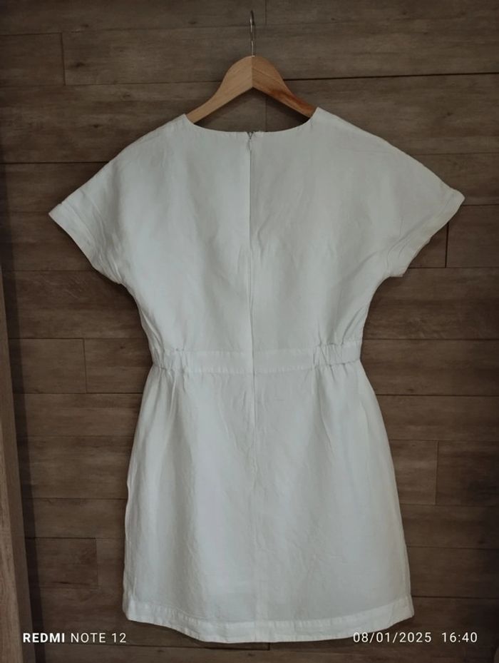 Robe Tommy Hilfiger blanc T36 - photo numéro 5