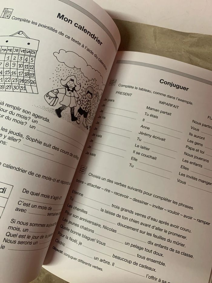 Livre d’exercices français calcul 8-9 ans - photo numéro 7