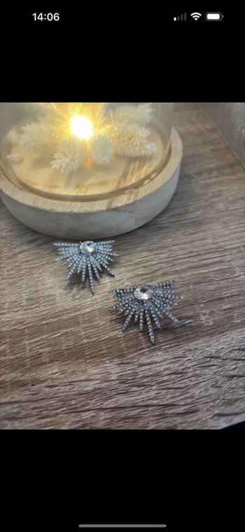 Boucles d’oreille strass