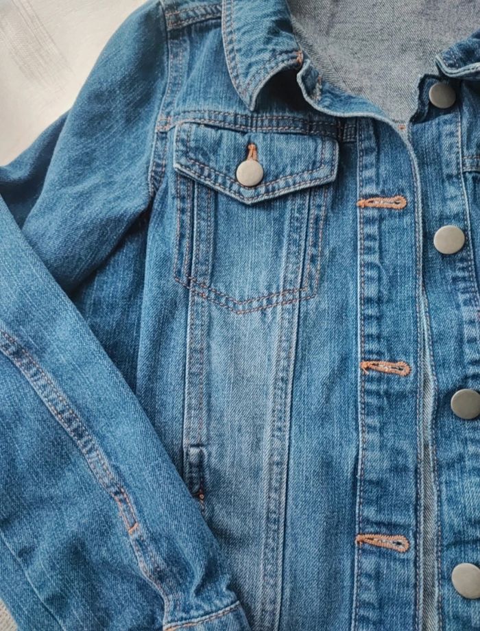 Veste en jean fille 12 ans. - photo numéro 3