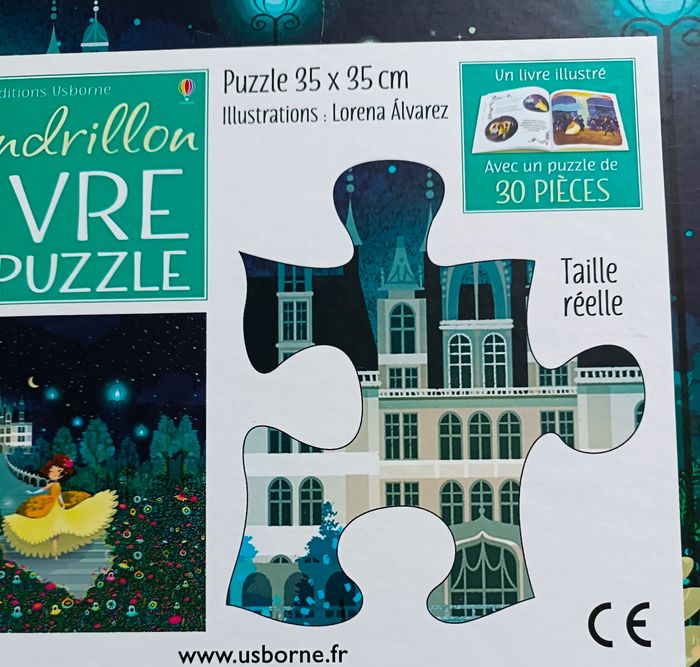 Coffret Cendrillon Livre et puzzle Usborne - photo numéro 10