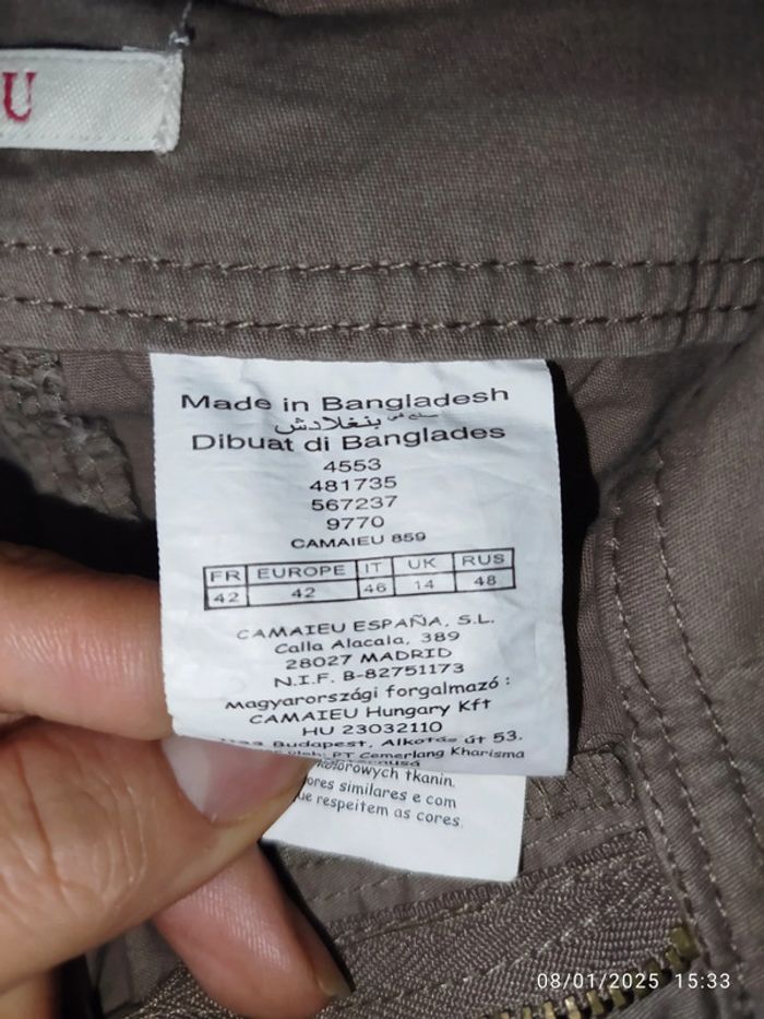 Jupe taupe - photo numéro 3