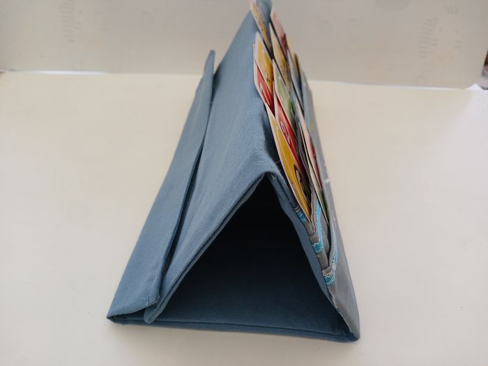 Porte cartes tissu - photo numéro 2