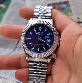 Rlx datejust bleu