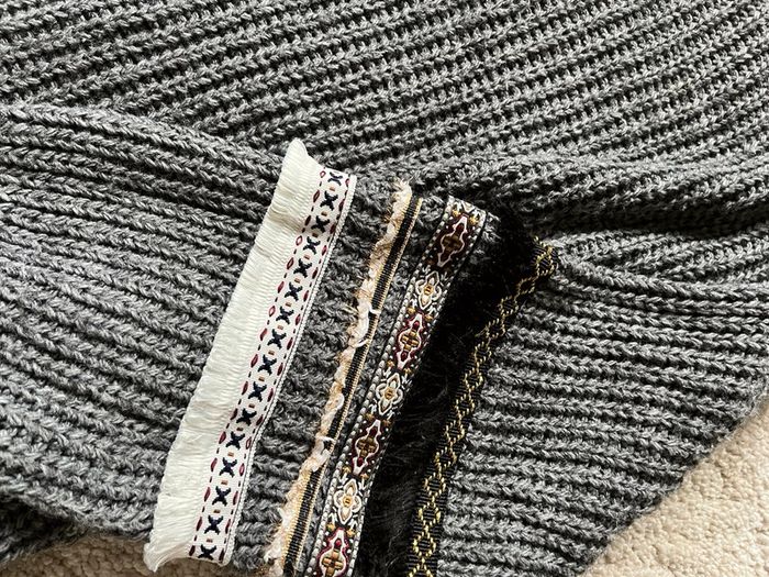 Pull gris - photo numéro 3