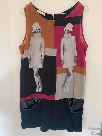 Tunique rétro manches courtes